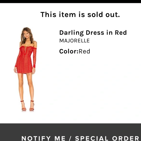 Brand new/ NEVER worn. Tags got lost. Very flattering. Sold out on revolve. - Picture 3 of 3